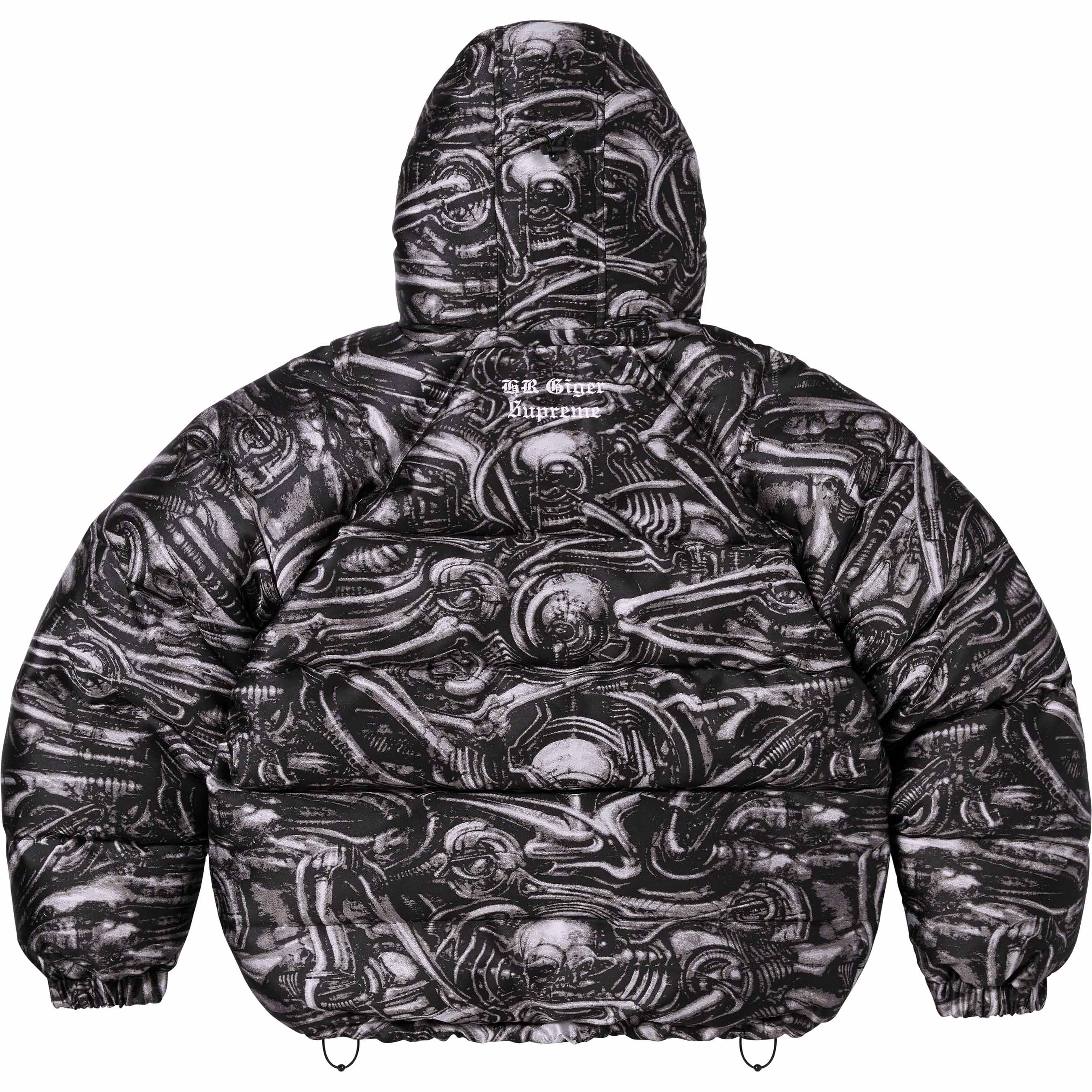 H.R. Giger Jacquard Down Puffer Jacket view 16